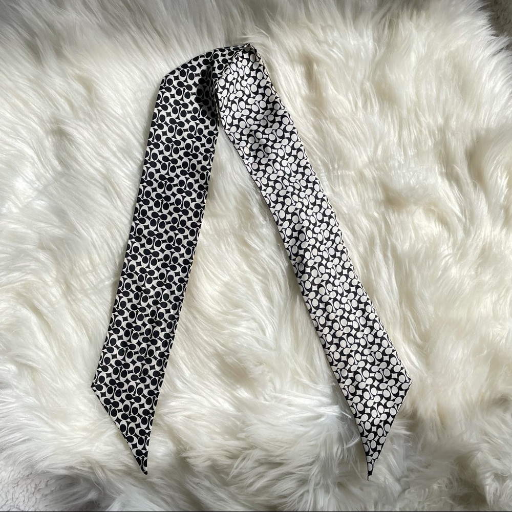 Coach Monogram Hair Twilly